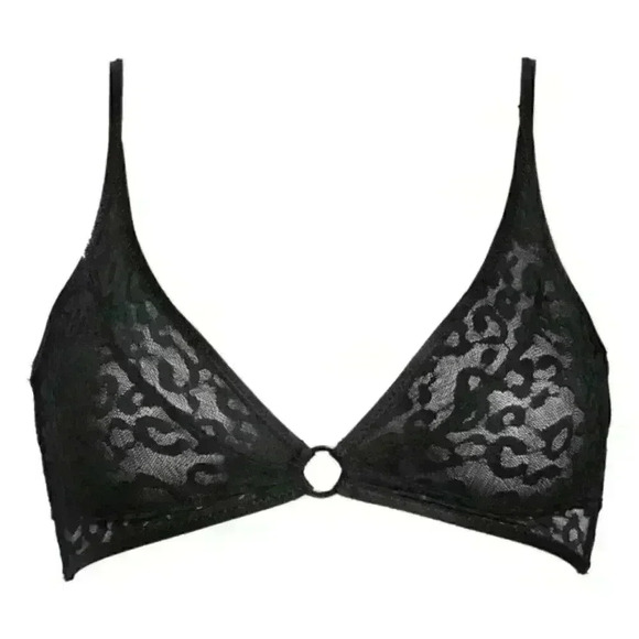 FREE PEOPLE Toni Bralette in Black, Size S/M - Picture 4 of 8